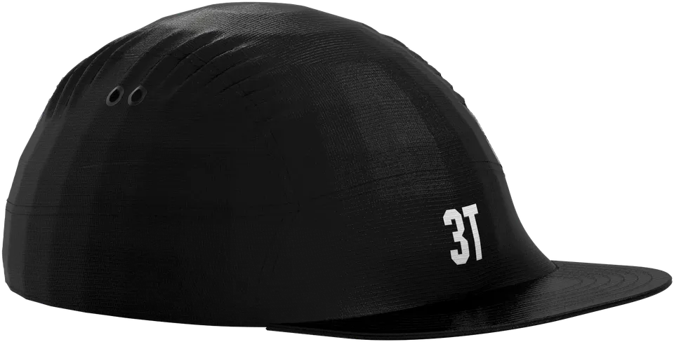 3t-5-panel-hat-cappellino-cinque-pannelli-nero-logo-bianco image 1