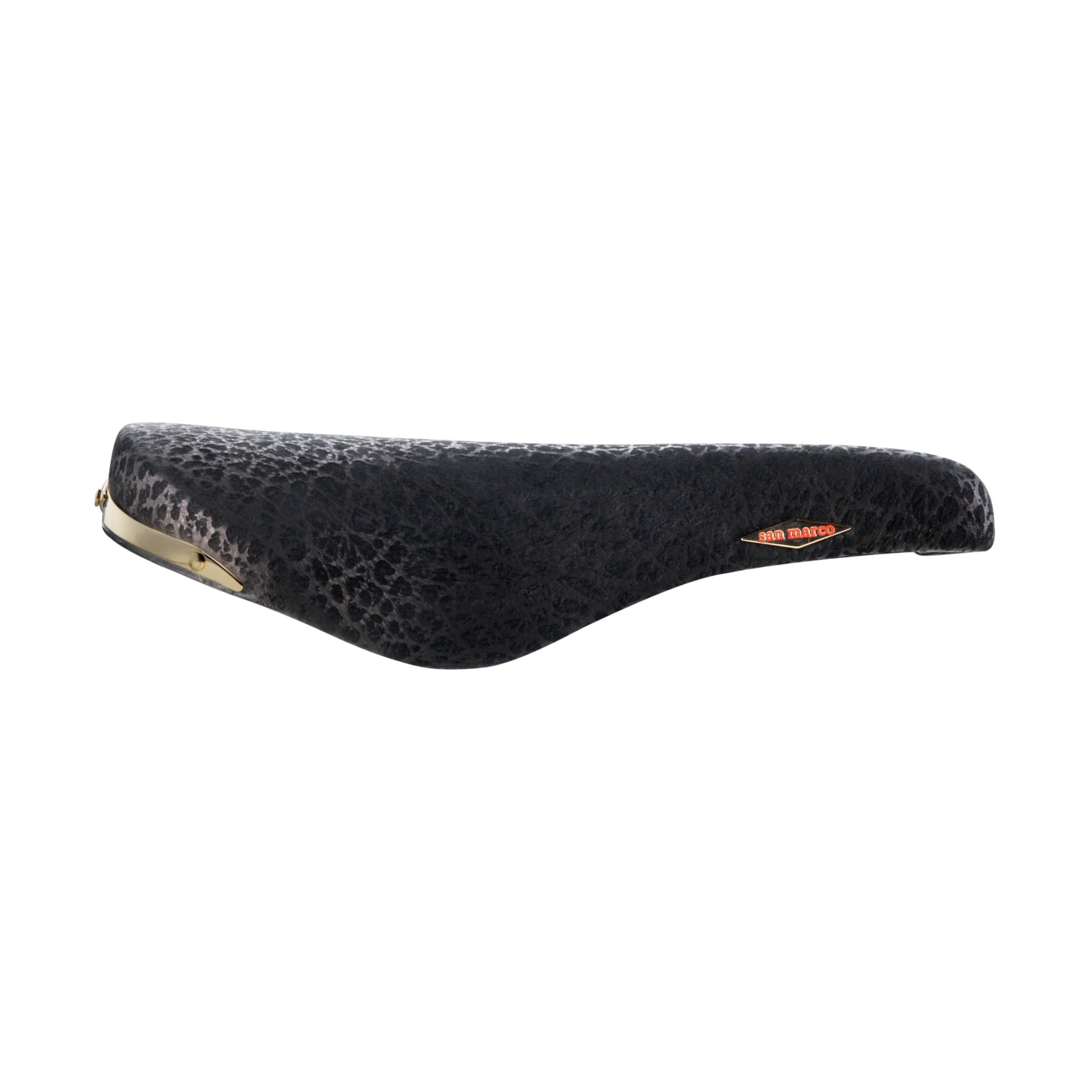 selle-san-marco-rolls-sella-bici-vintage-bottega-pelle-l1-nero-oro image 3