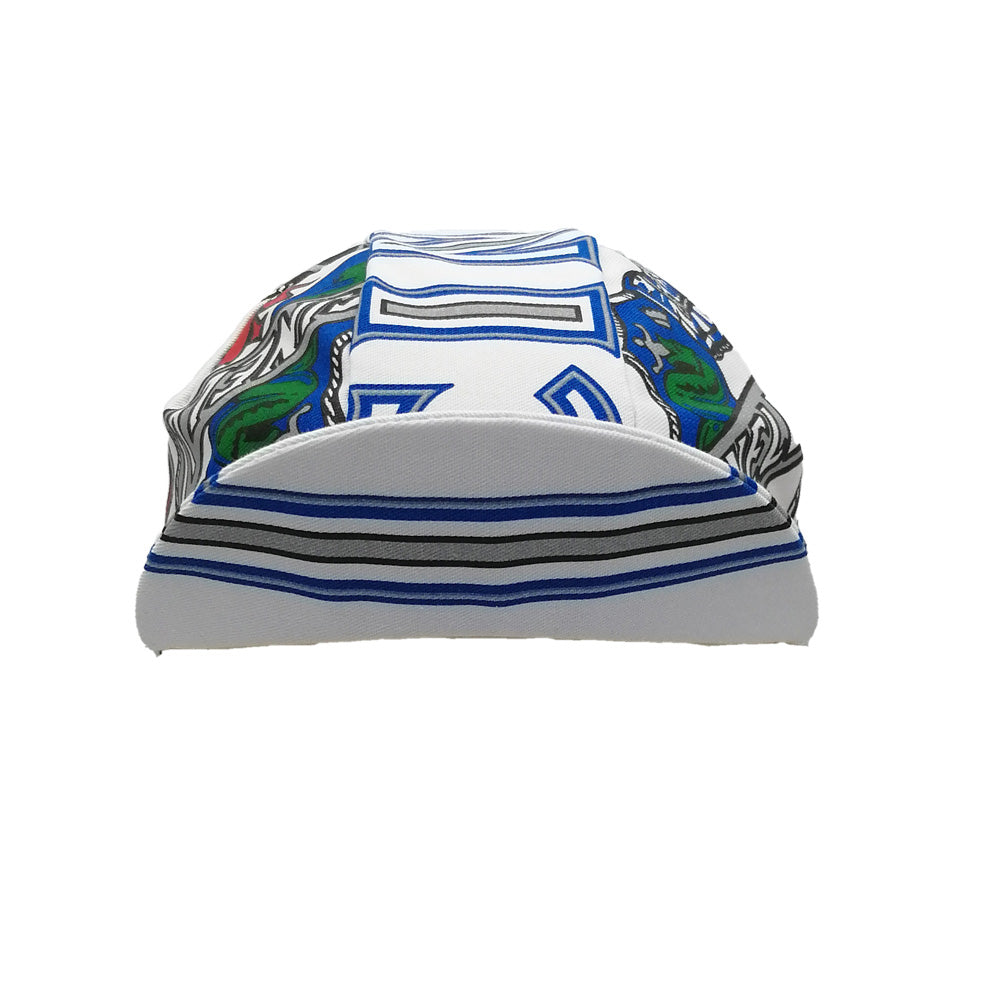 cinelli-heritage-white-cappellino-ciclismo-unisex-in-cotone image 3