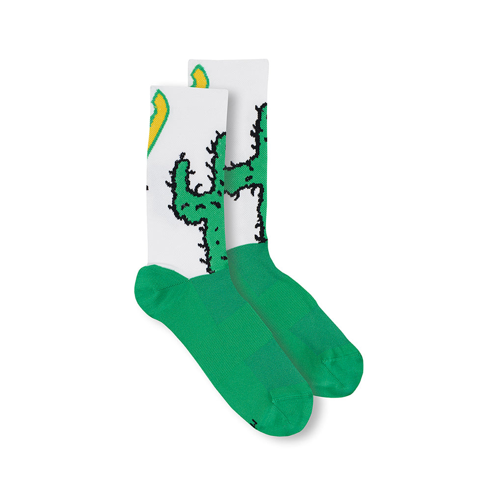 cinelli-calze-ciclismo-cactus-white-19-cm image 1