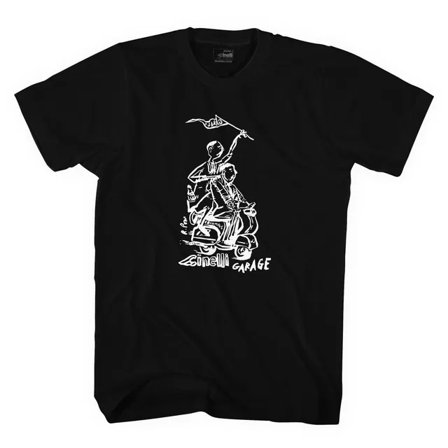 cinelli-x-russ-pope-garage-t-shirt-nera image 1