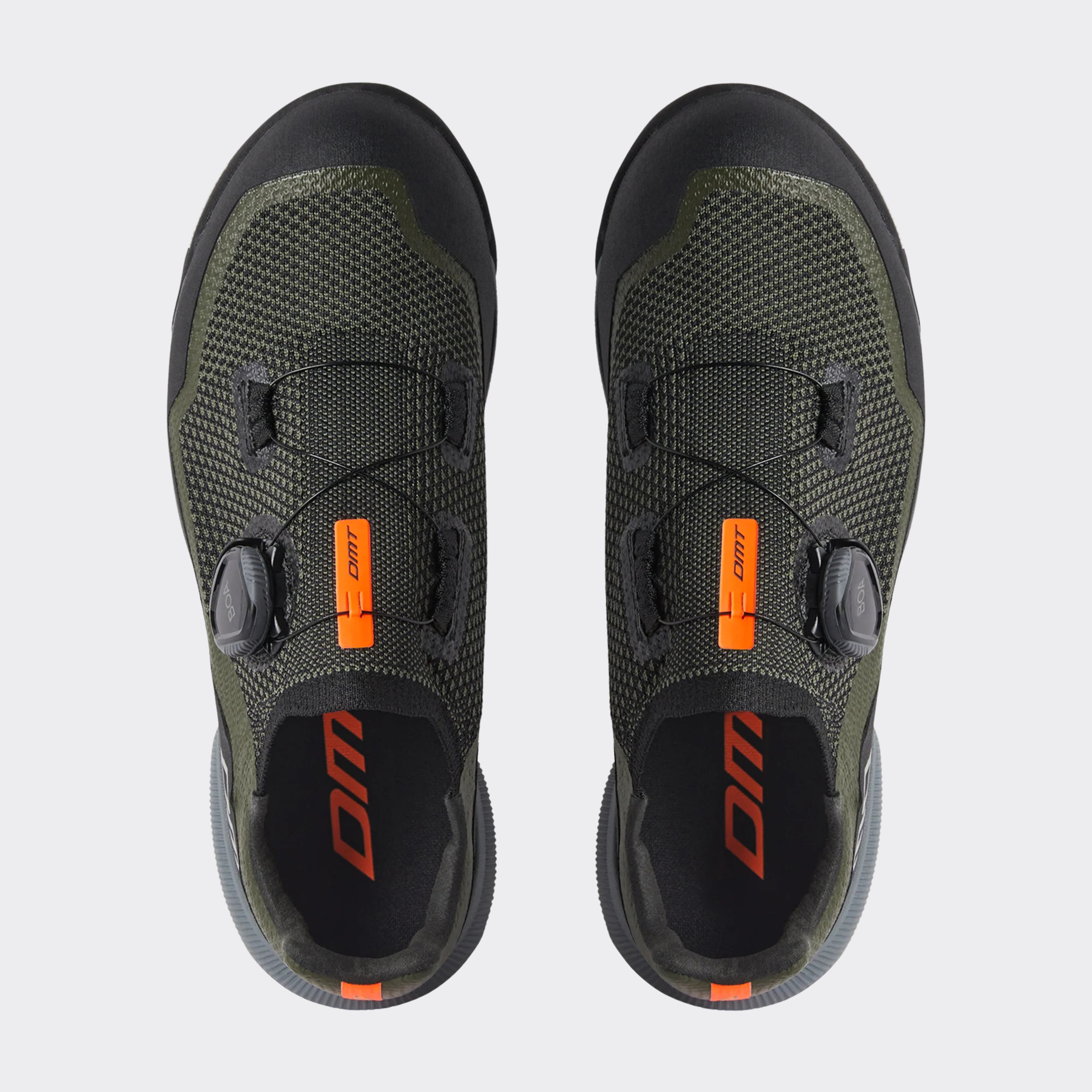 dmt-tk10-scarpe-mtb-enduro-knit-olive-green-black image 2