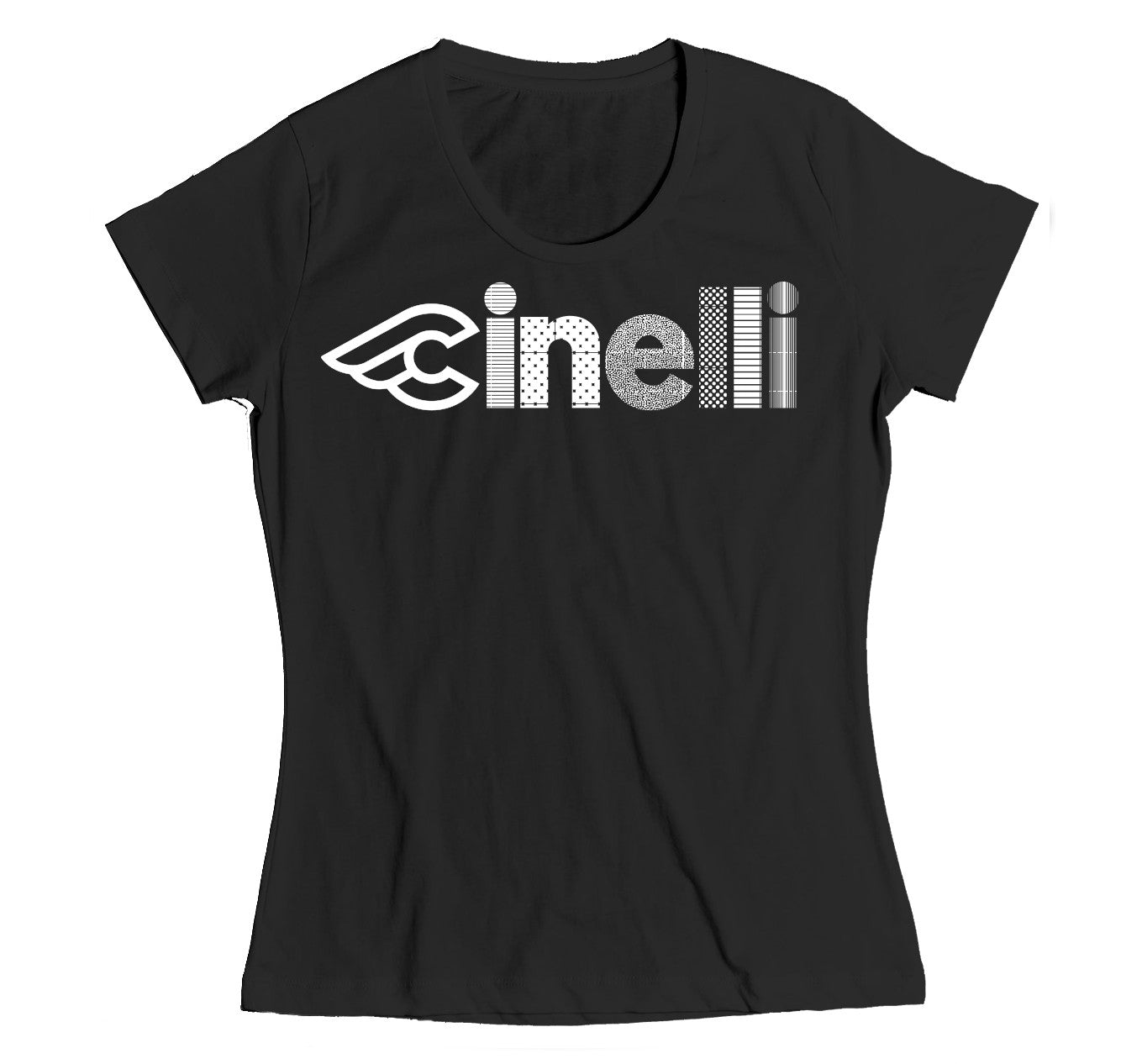 cinelli-optical-lady-black-t-shirt-donna image 1