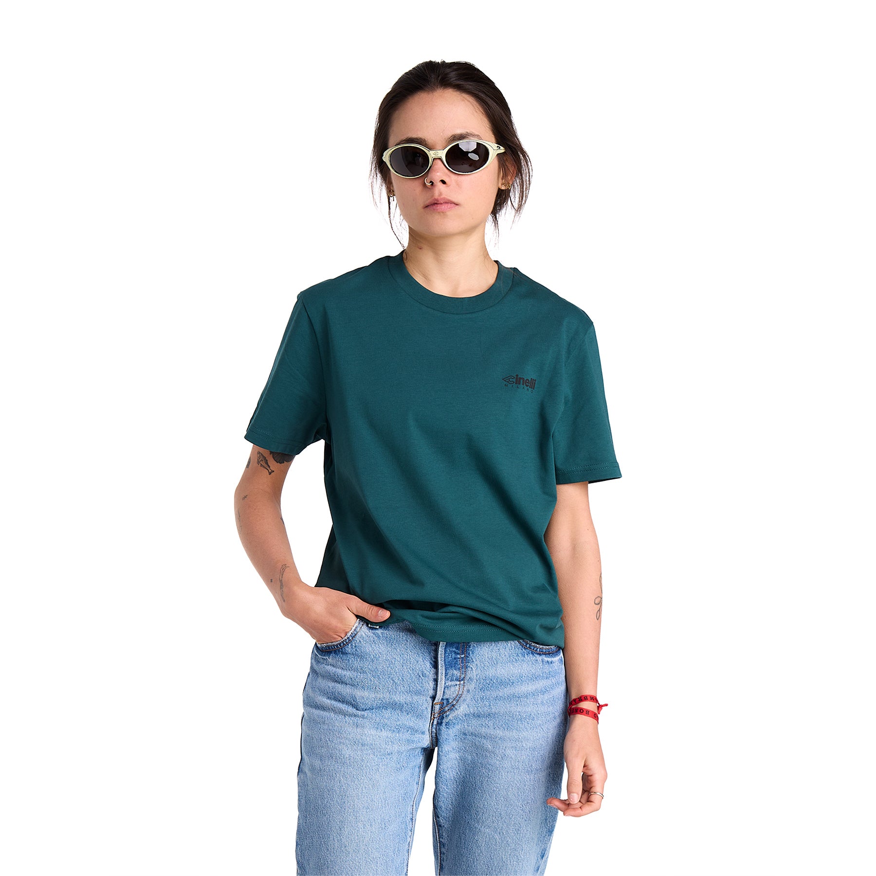 cinelli-legalize-spinaci-t-shirt-verde-cotone-bio image 3