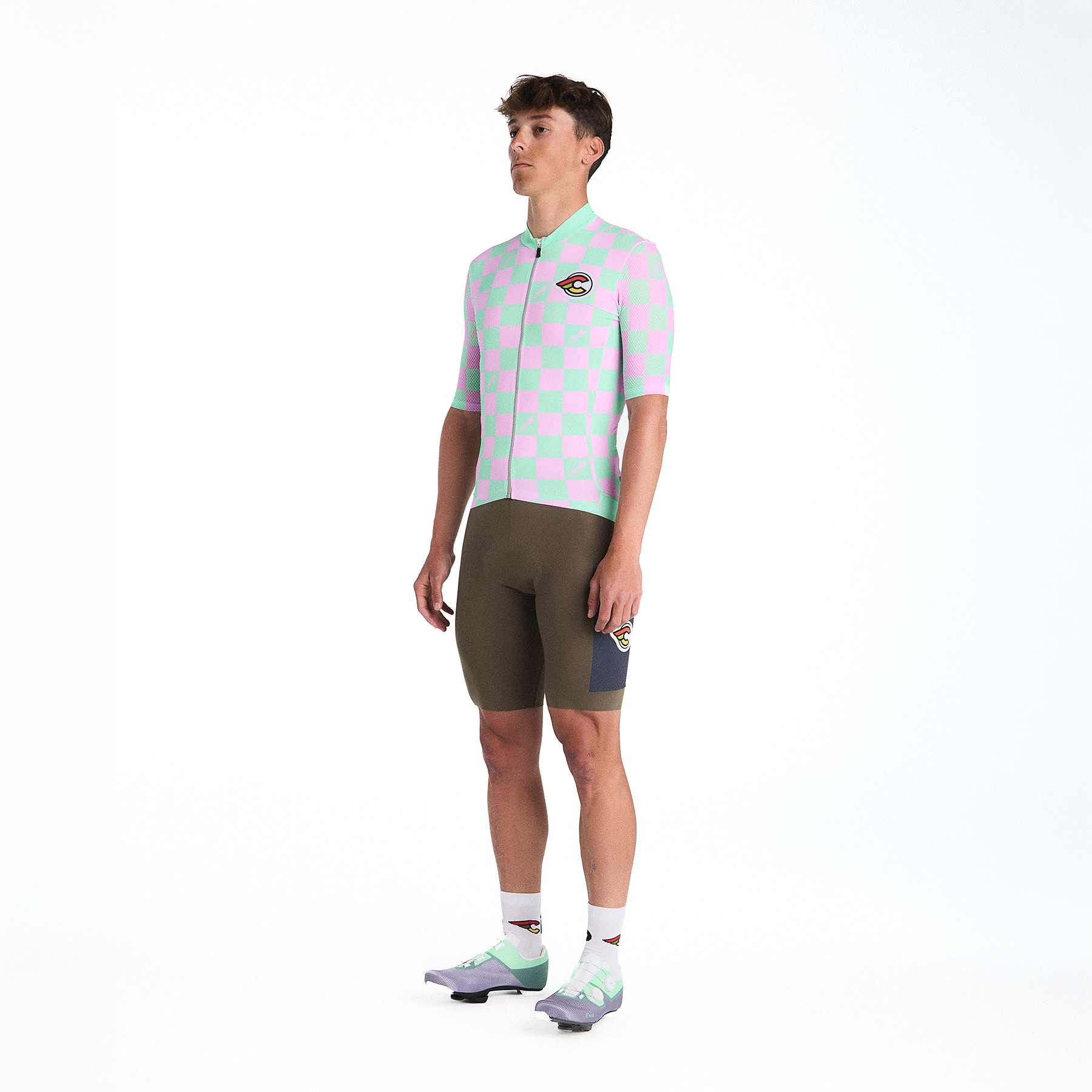 cinelli-tempo-5-maglia-ciclismo-green image 5