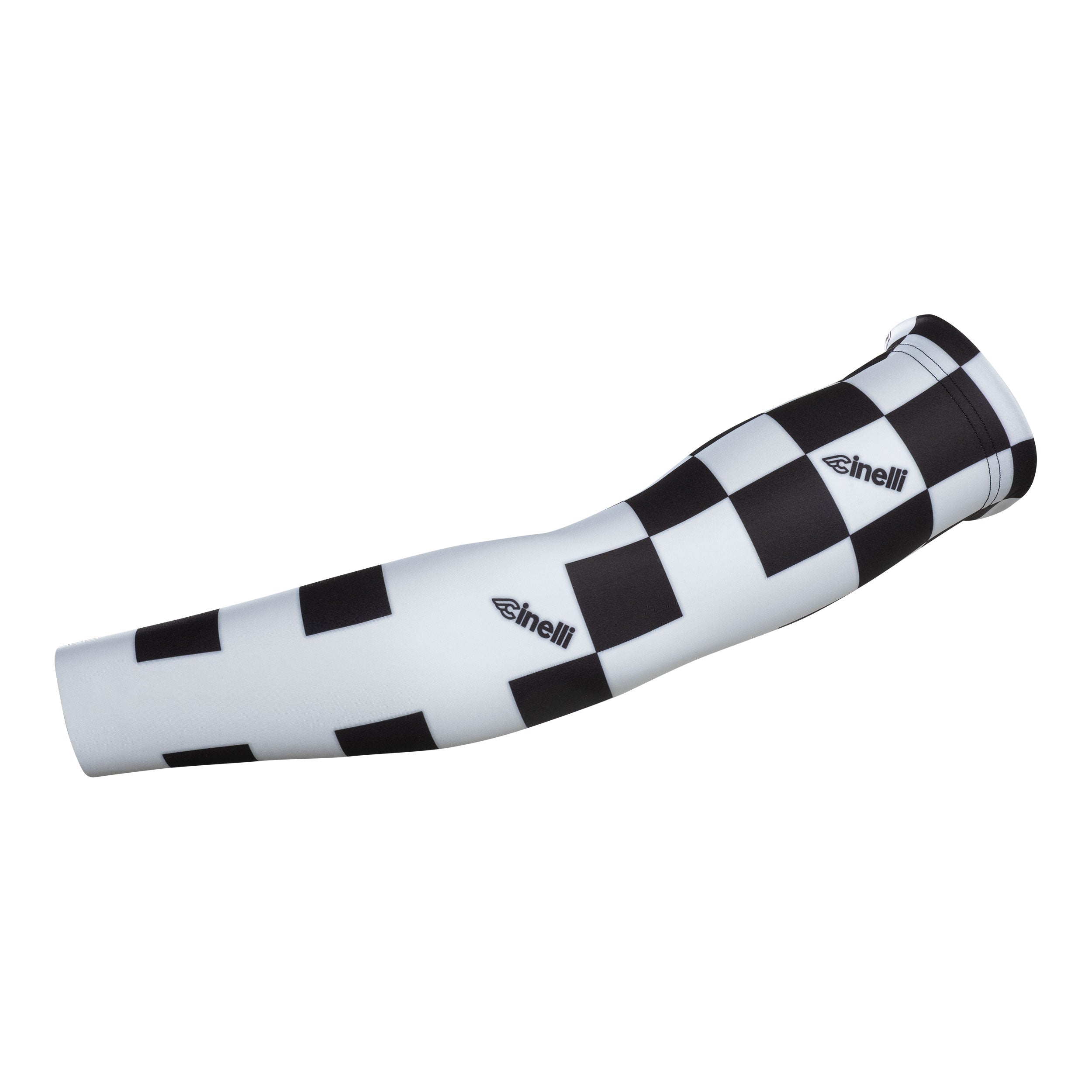 cinelli-arm-warmer-tempo-5-white-manicotti-ciclismo image 2