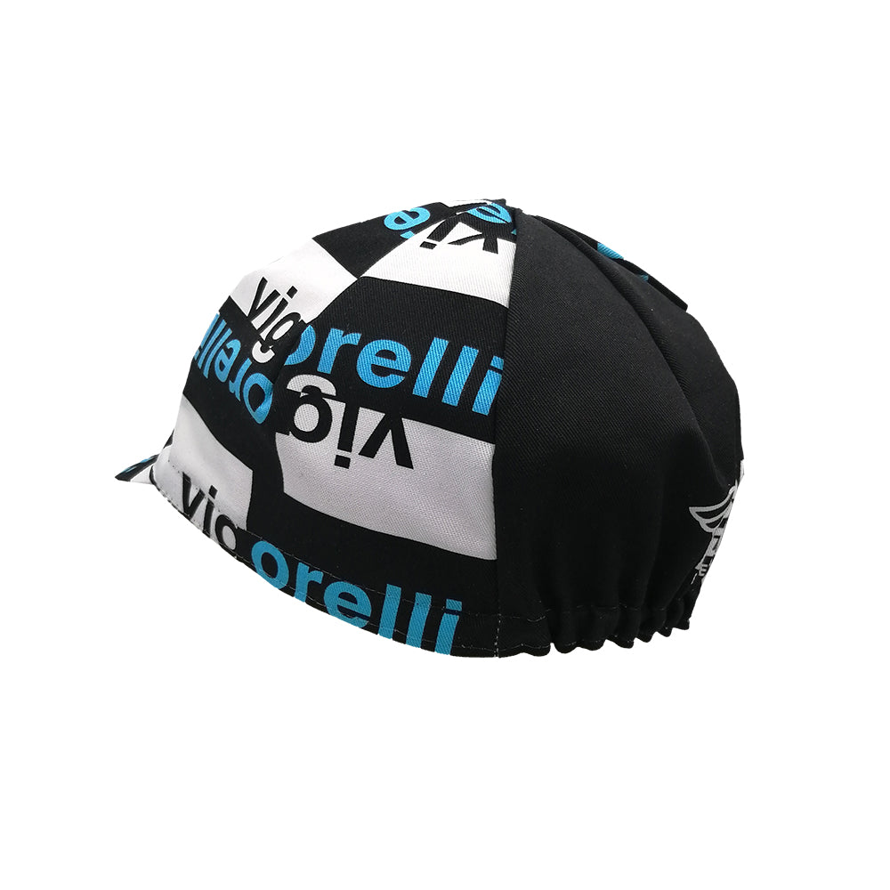 cinelli-cap-vigorelli-black-cappellino-ciclismo-nero image 2