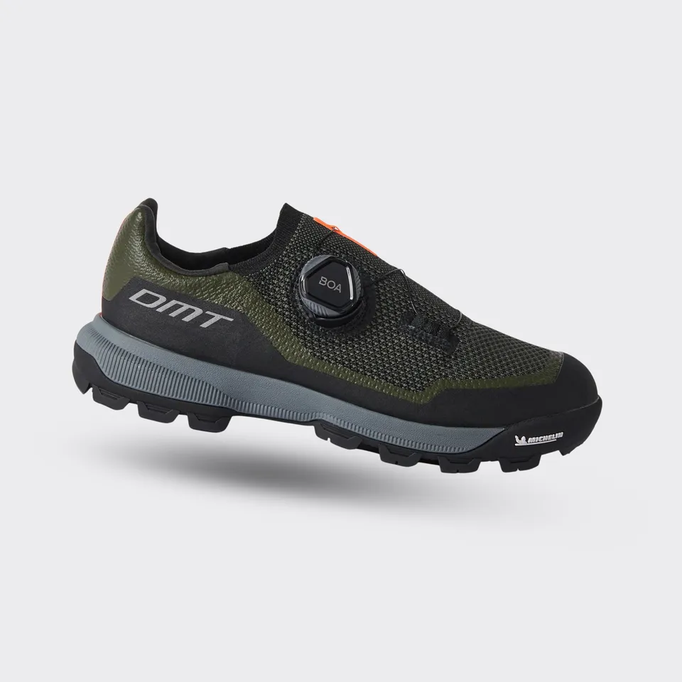 dmt-tk10-scarpe-mtb-enduro-knit-olive-green-black image 1
