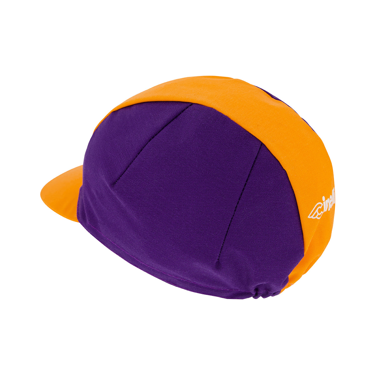 cinelli-winged-c-cappellino-ciclismo-arancione image 2