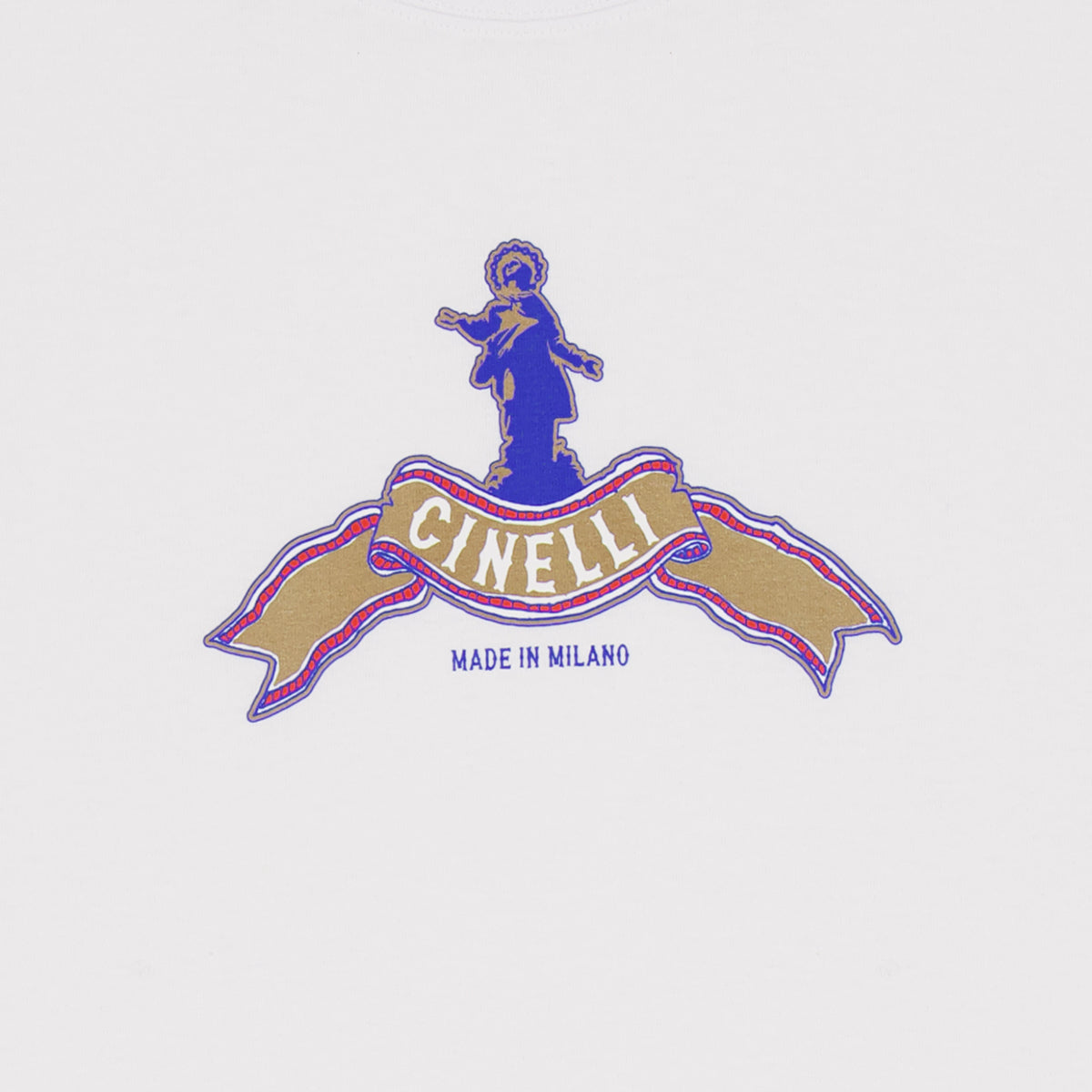 cinelli-t-shirt-madonnina-white image 2