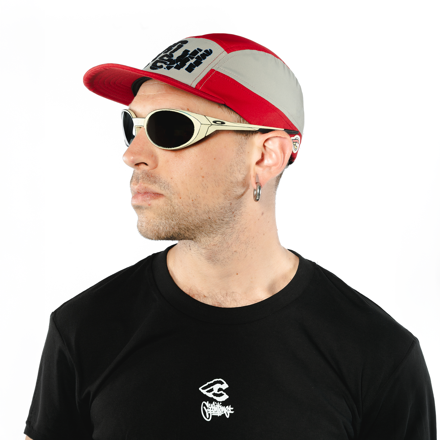 cinelli-tutto-tech-cap-broken-up-cappellino-ciclismo-rosso image 4