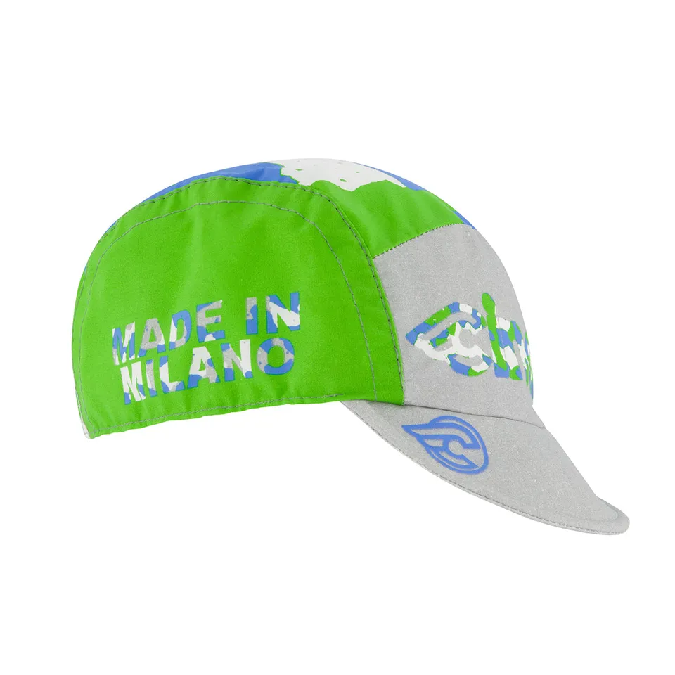 cinelli-explorer-cappellino-ciclismo-green-and-blue image 1