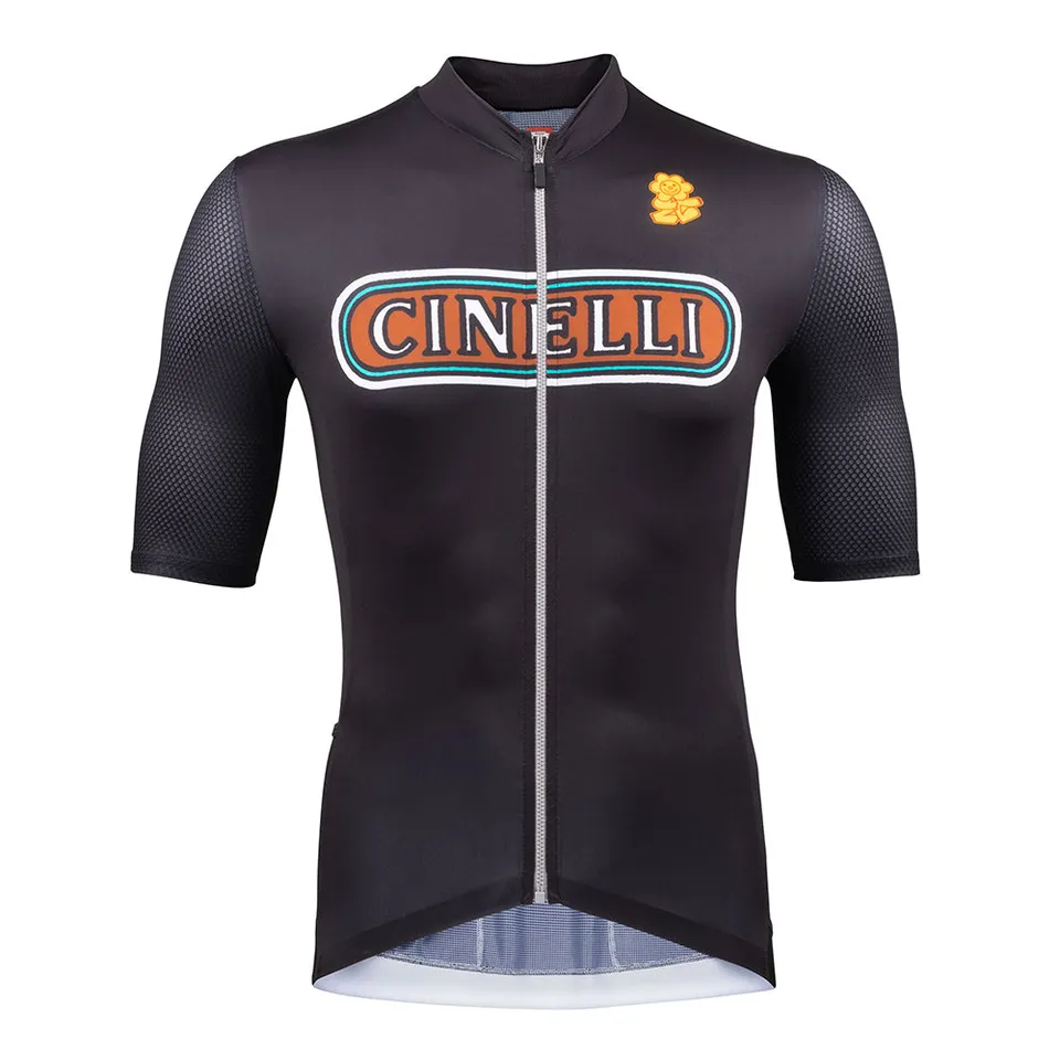 cinelli-tempo-biscia-di-milano-maglia-mesh-nera image 1