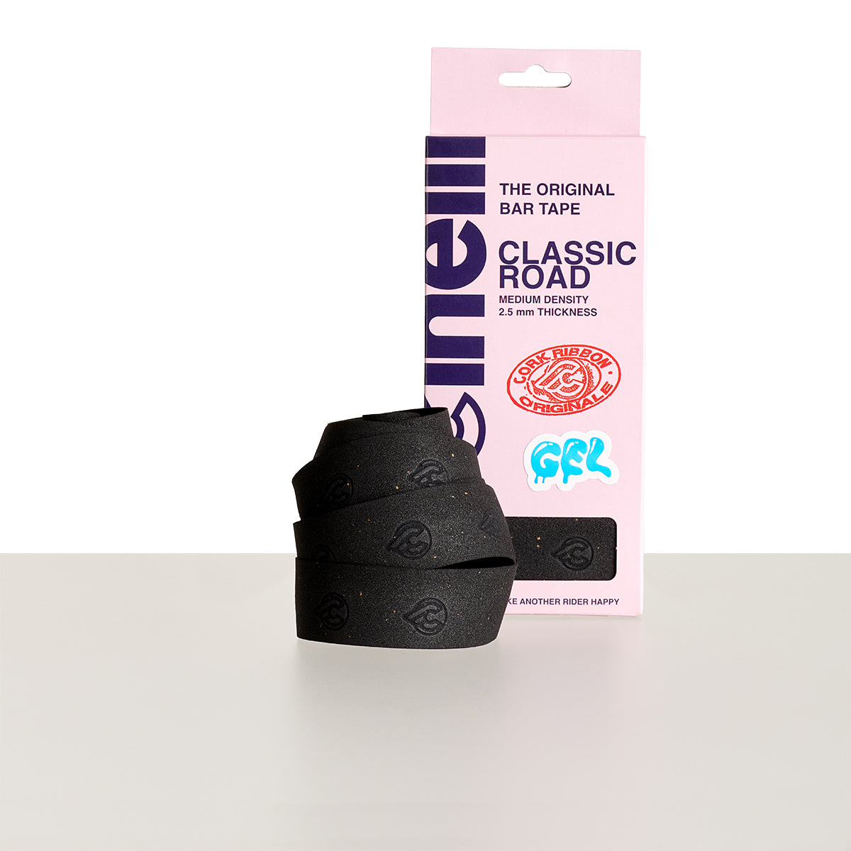 cinelli-classic-road-cork-gel-nastro-manubrio-nero image 1