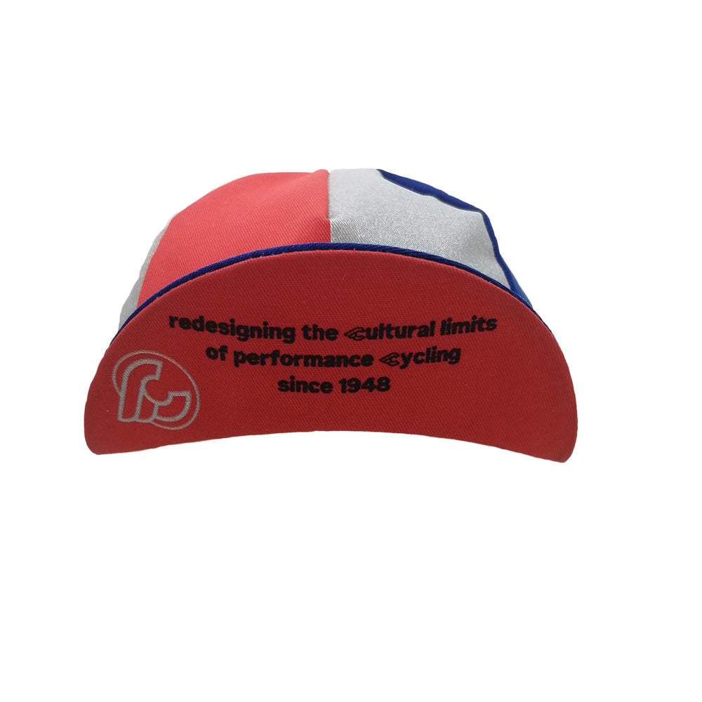 cinelli-cappellino-ciclismo-oval-rosso-e-blu image 3