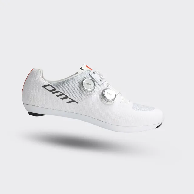 dmt-kr0-evo-scarpe-ciclismo-strada-white-silver image 1