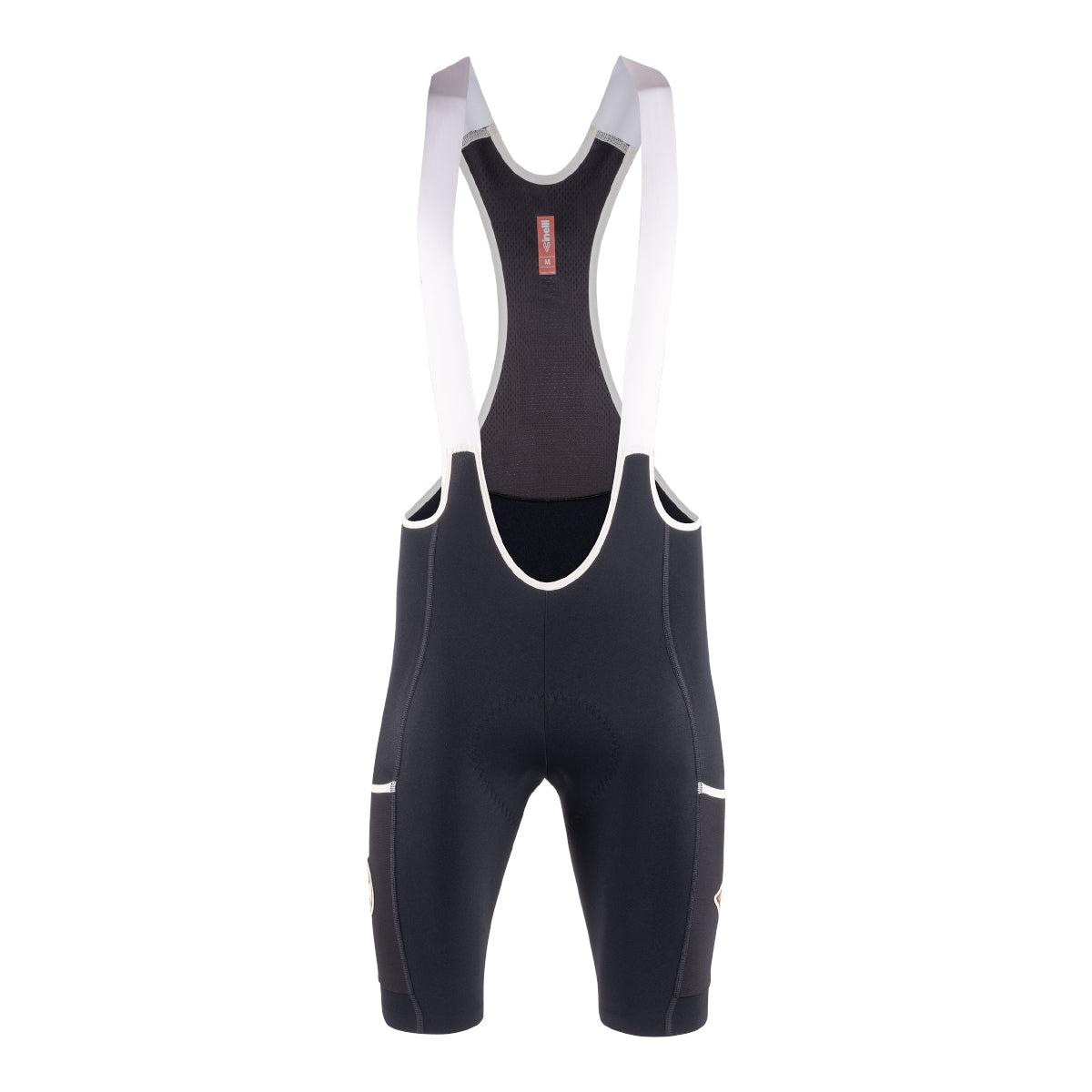 cinelli-tempo-black-white-pantaloncino-cargo-bibshort-invernale image 2