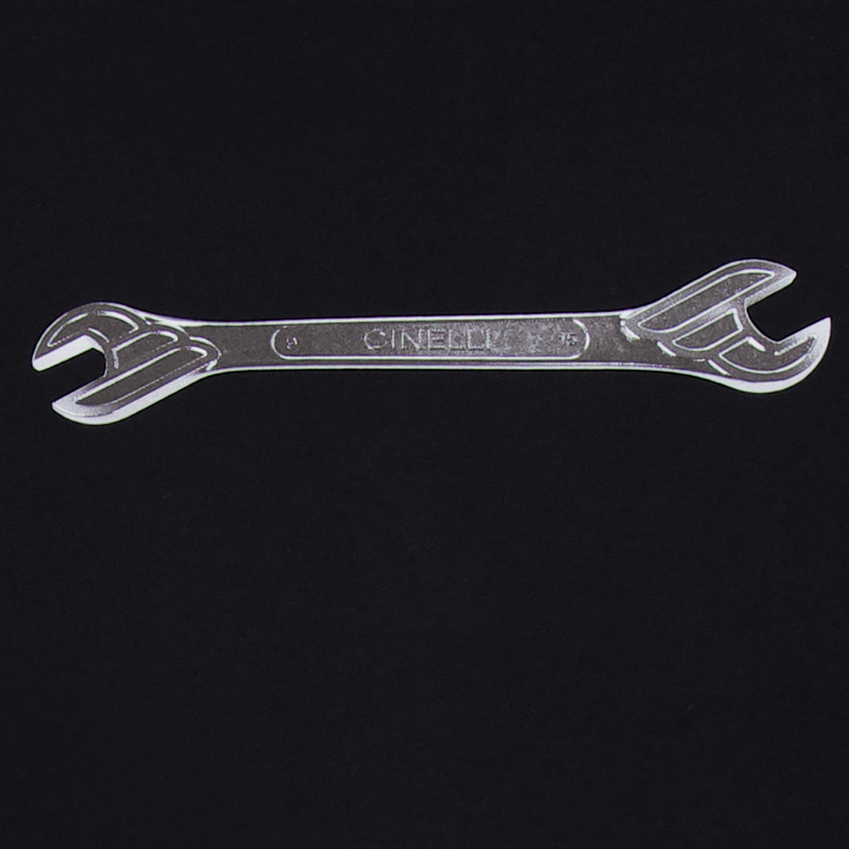 cinelli-t-shirt-winged-wrench-black image 2