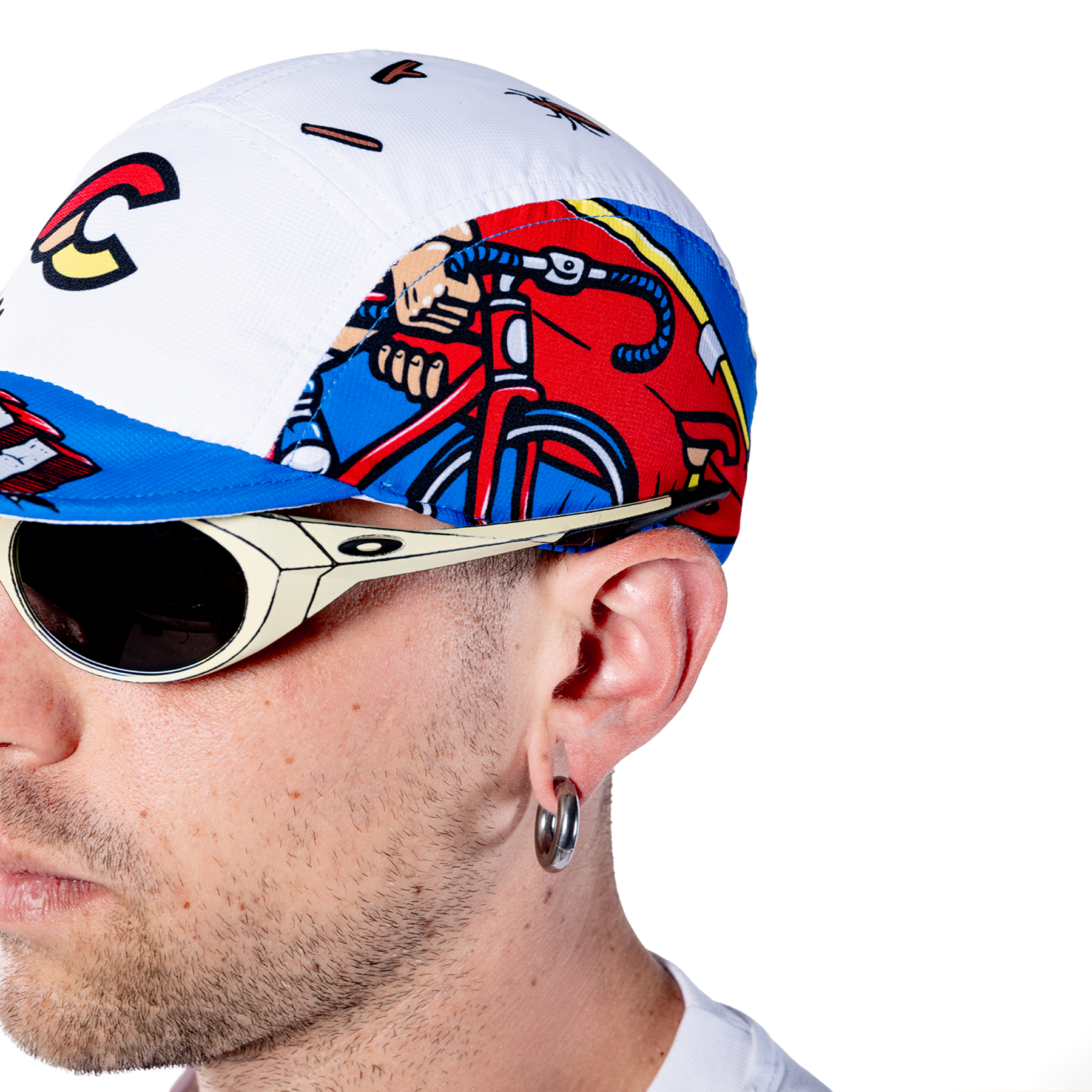 cinelli-drifter-cap-jimbo-phillips-white-blue-tecnico image 3