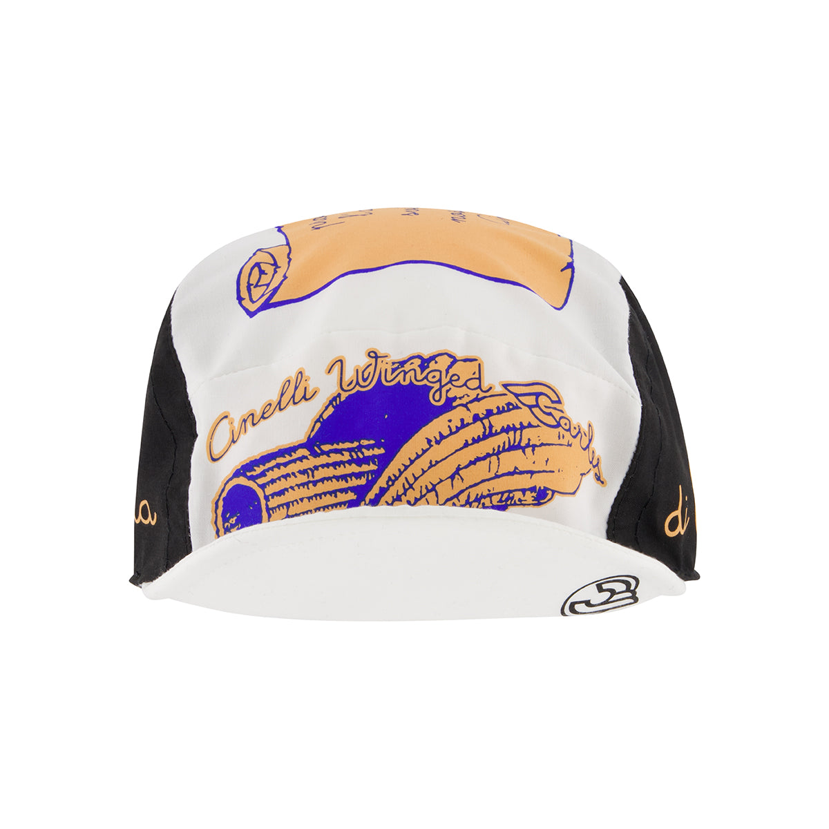 cinelli-explorer-pasta-cappellino-ciclismo-nero-bianco image 2