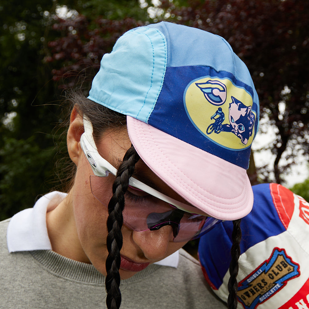 cinelli-explorer-shana-sadeghi-ray-kitten-yellow-cappellino-ciclismo image 5