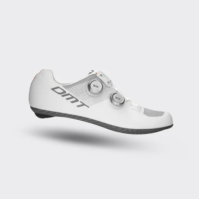 dmt-kr0-evo-superlight-scarpe-ciclismo-strada-white-silver image 1