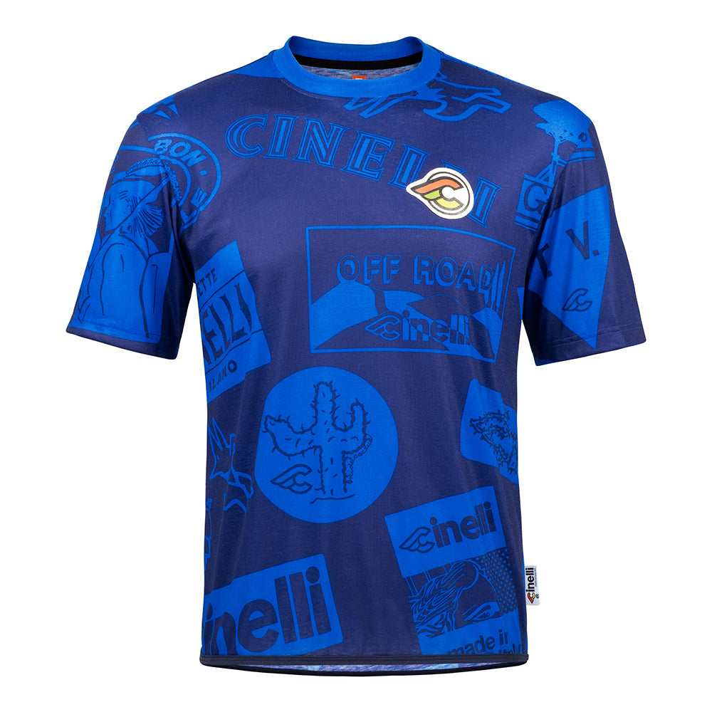 cinelli-tech-tee-granciclismo-navy-blue-t-shirt-ciclismo image 1
