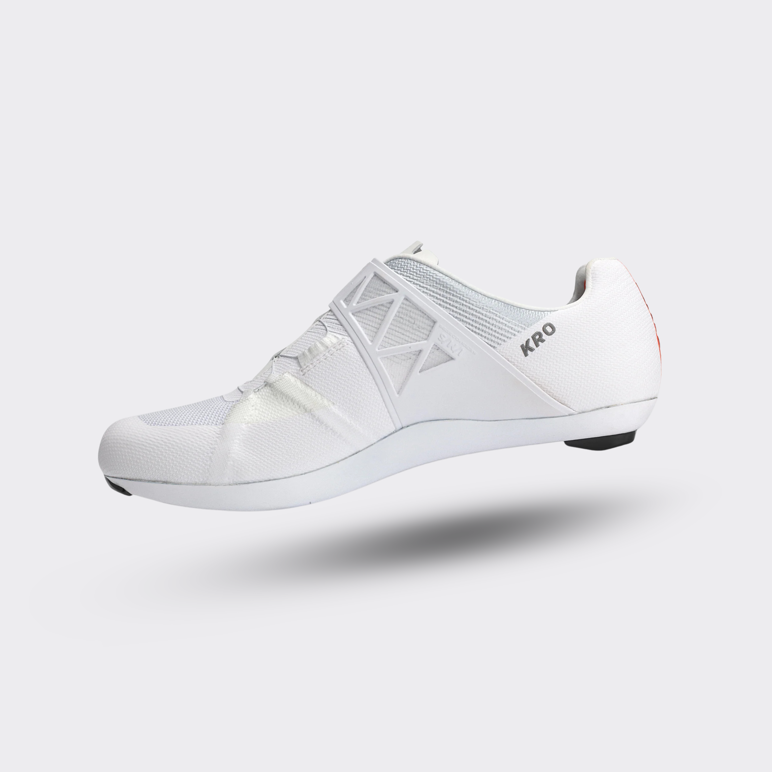 dmt-kr0-evo-scarpe-ciclismo-strada-white-silver image 4