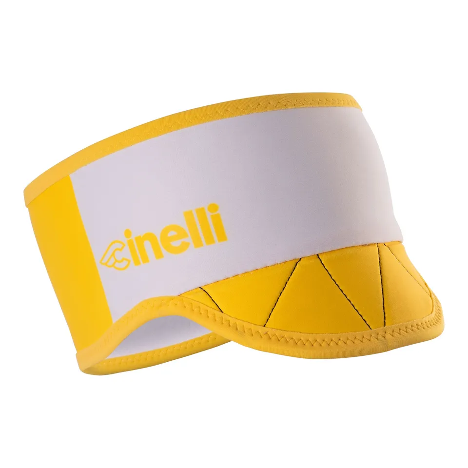 cinelli-tempo-winter-headband-yellow-block-fascia-termica-ciclismo image 1