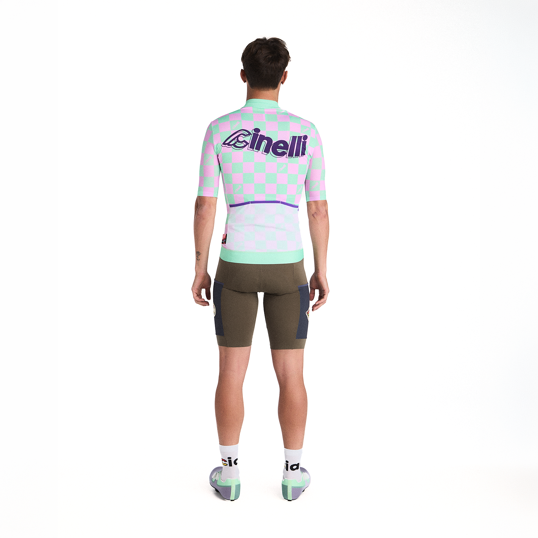 cinelli-tempo-5-maglia-ciclismo-green image 4