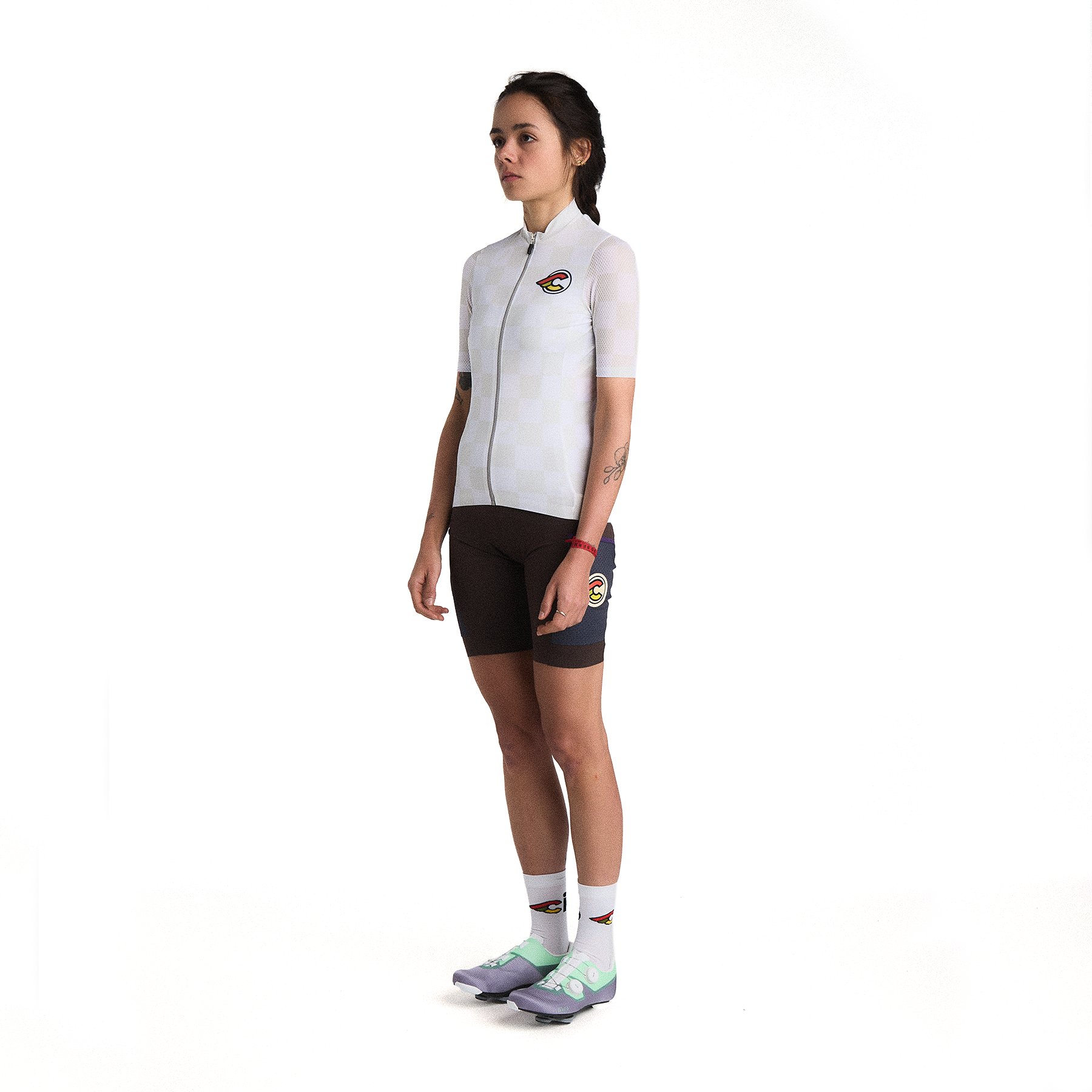 cinelli-tempo-woman-maglia-ciclismo-donna-grigia image 3