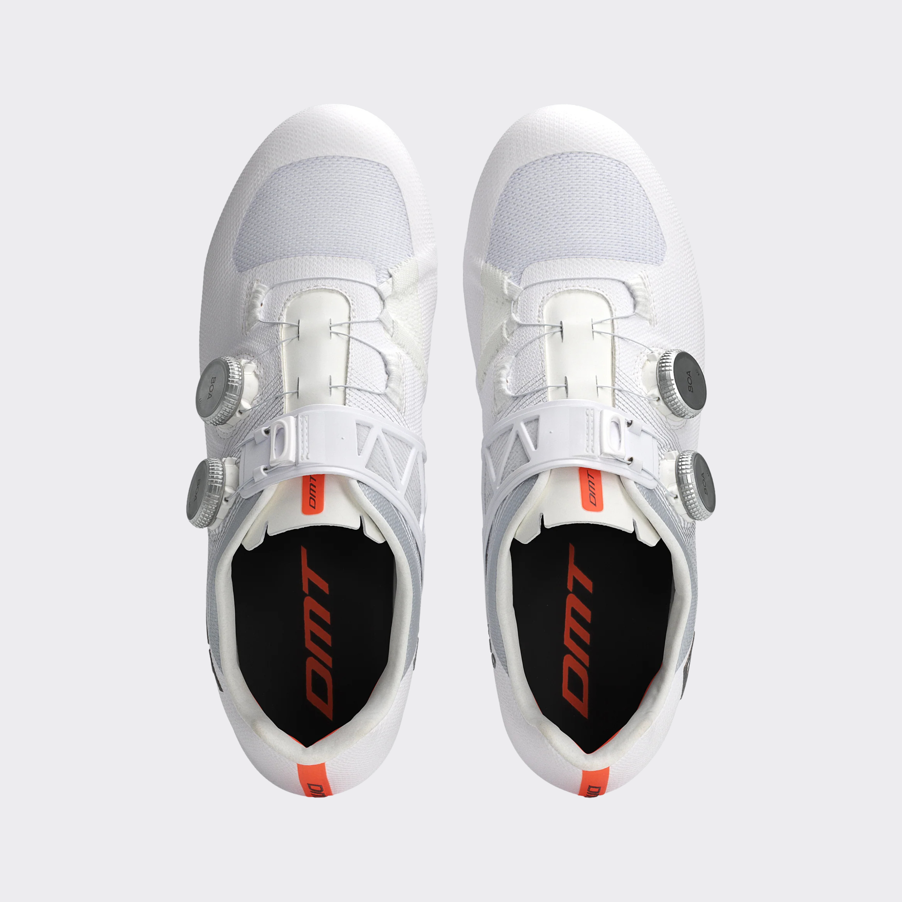 dmt-kr0-evo-scarpe-ciclismo-strada-white-silver image 2