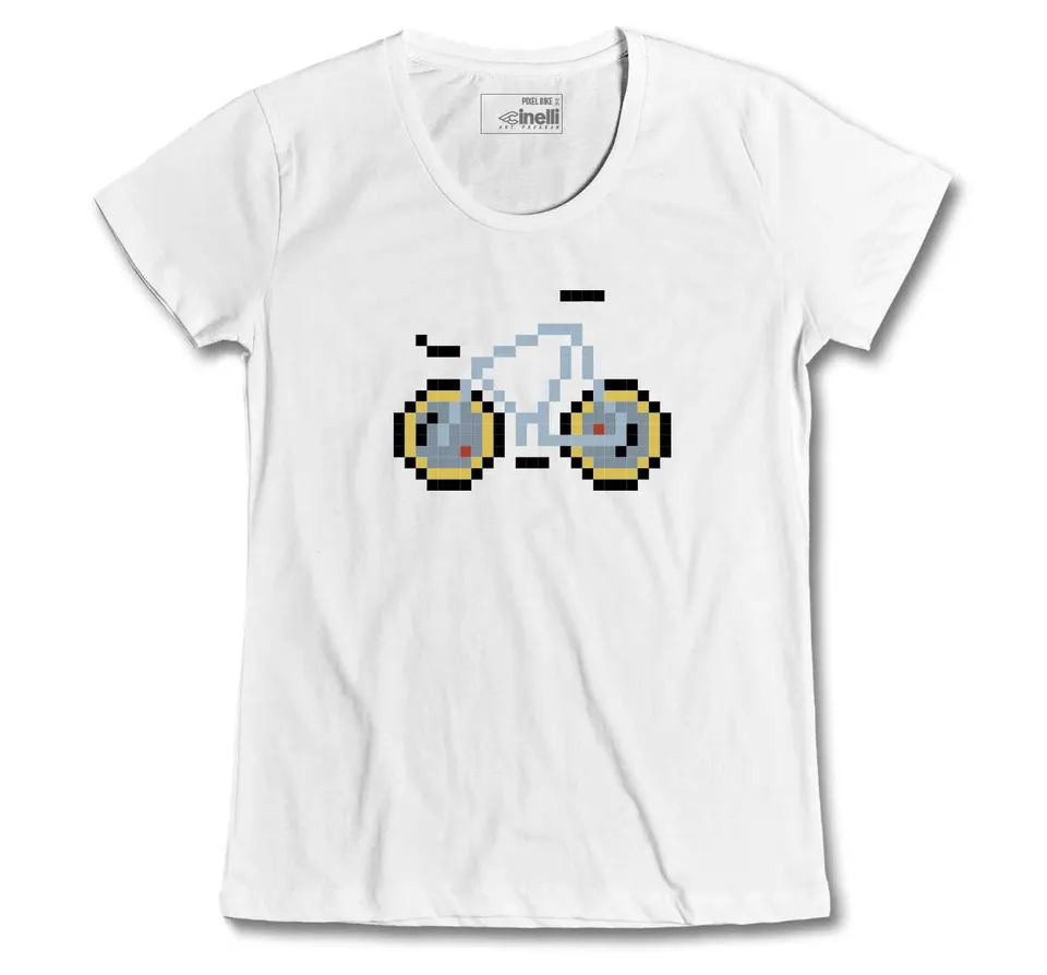cinelli-pixel-bike-laser-lady-t-shirt-bianca-donna image 1