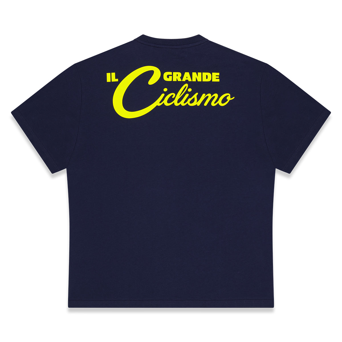cinelli-t-shirt-cultura-blue-maglietta-cotone-bio-unisex image 2