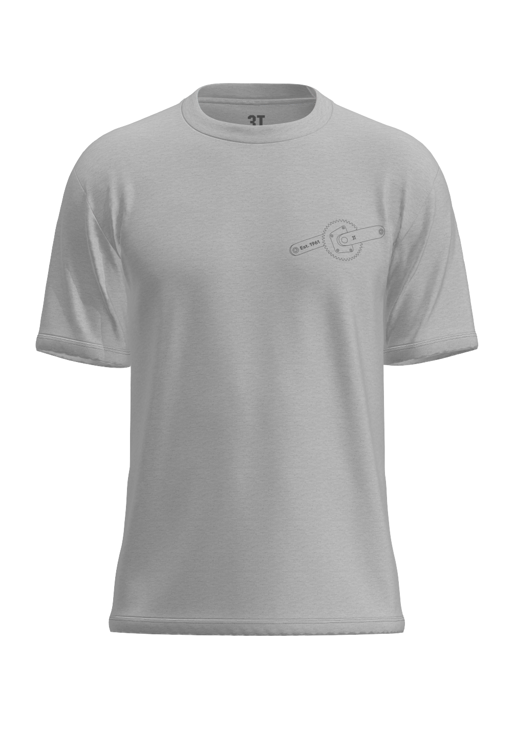3t-torno-t-shirt-oversized-manica-corta-grigia image 1