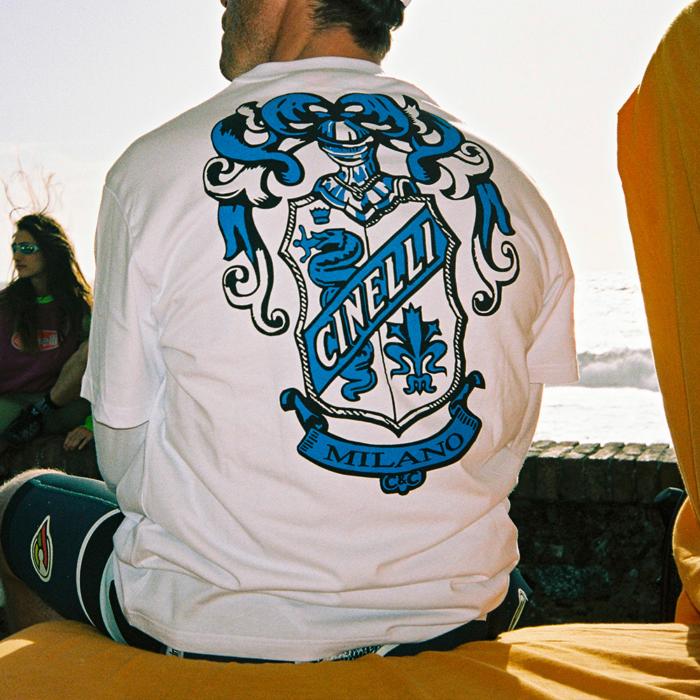 cinelli-t-shirt-heritage-bianca-cotone image 3