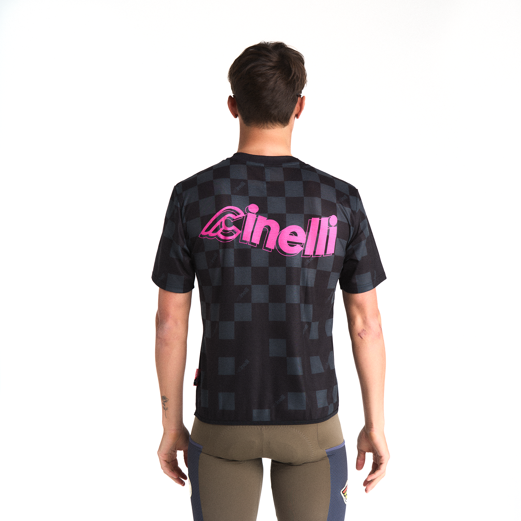 cinelli-tempo-5-tech-tee-nera-maglia-tecnica-casual image 2