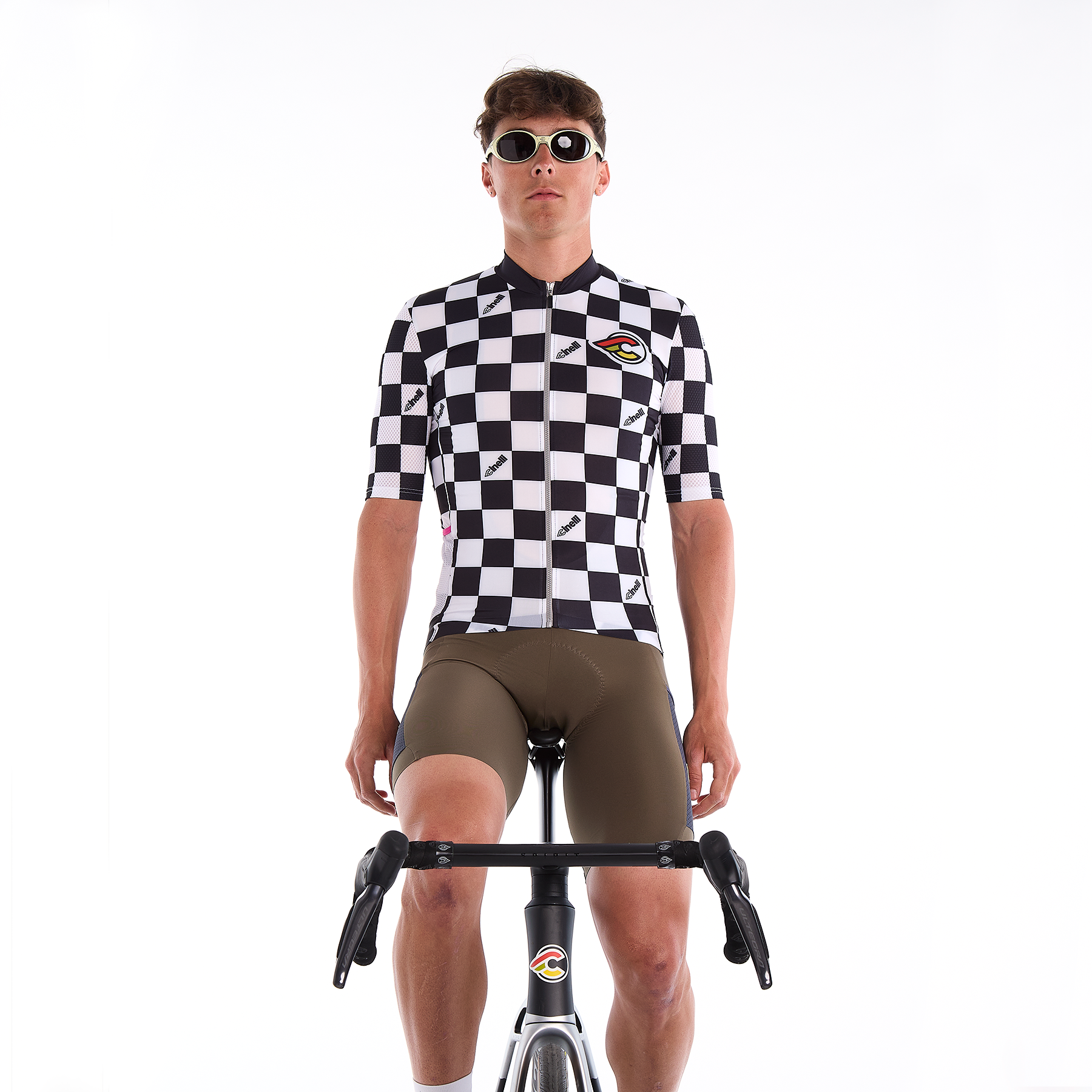cinelli-tempo-5-maglia-ciclismo-nero-bianco image 5