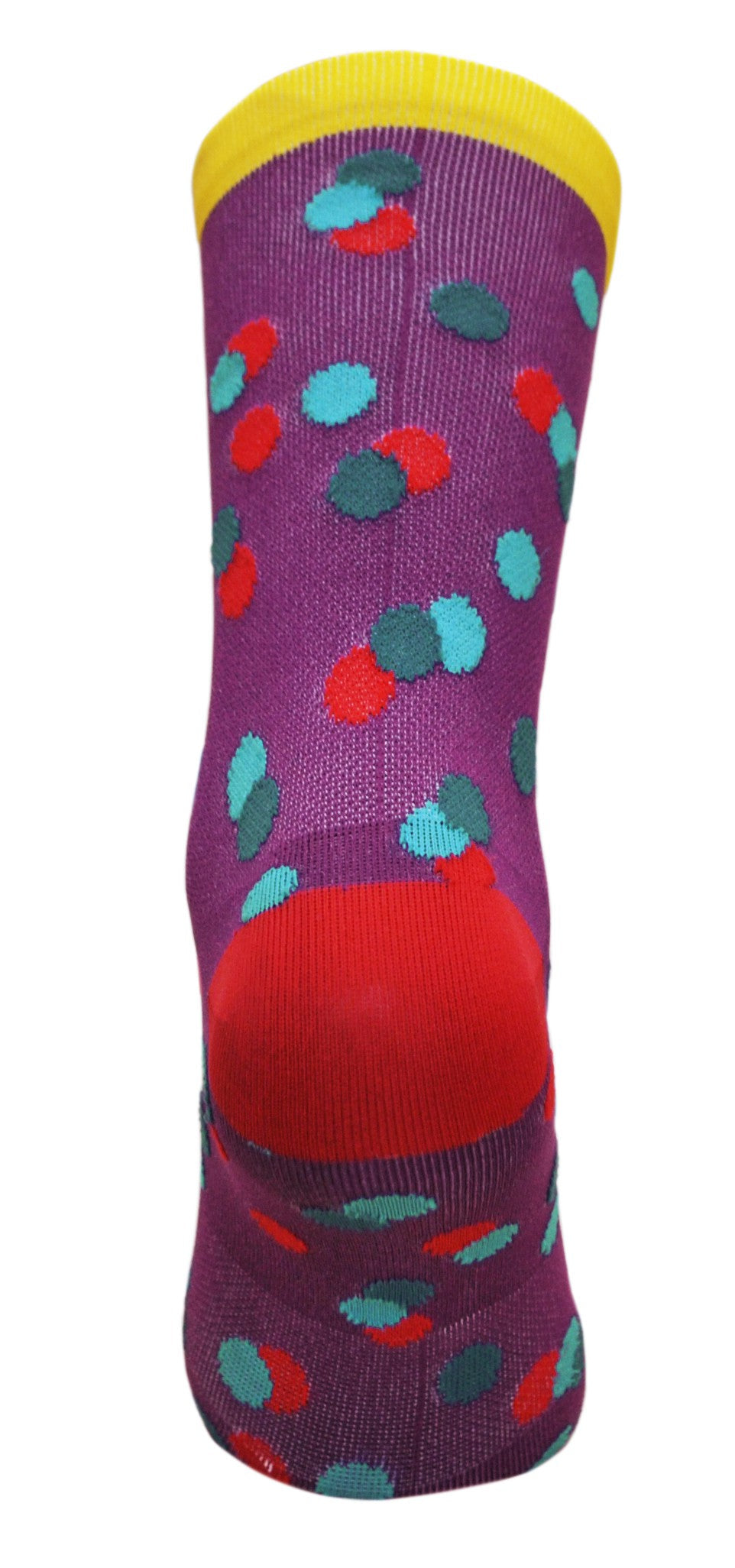 cinelli-caleido-dots-purple-calze-ciclismo image 2