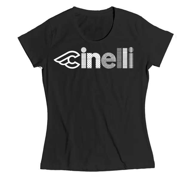 cinelli-optical-lady-black-t-shirt-donna image 1