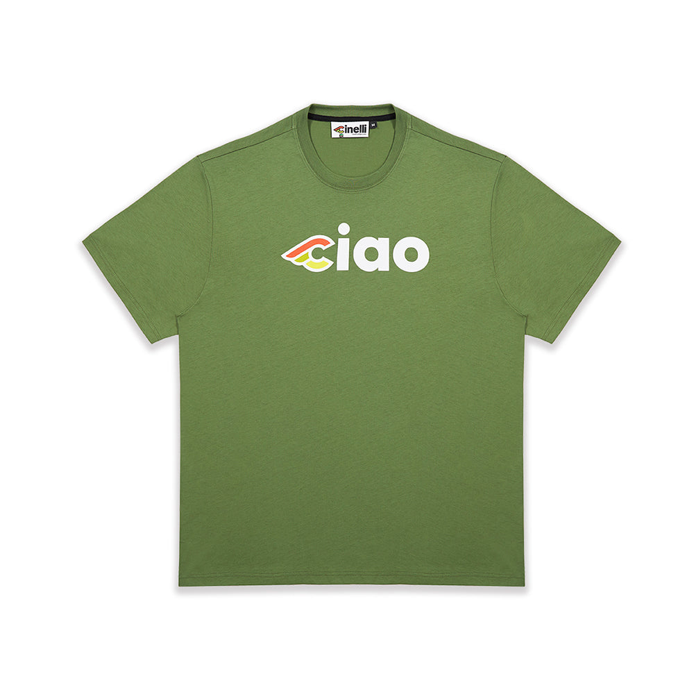 cinelli-t-shirt-ciao-2-green image 1