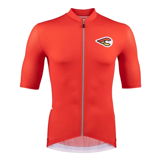cinelli-tempo-maglia-mesh-in-bike-we-trust-rosso-jersey-ultraleggero-alta-estate image 1