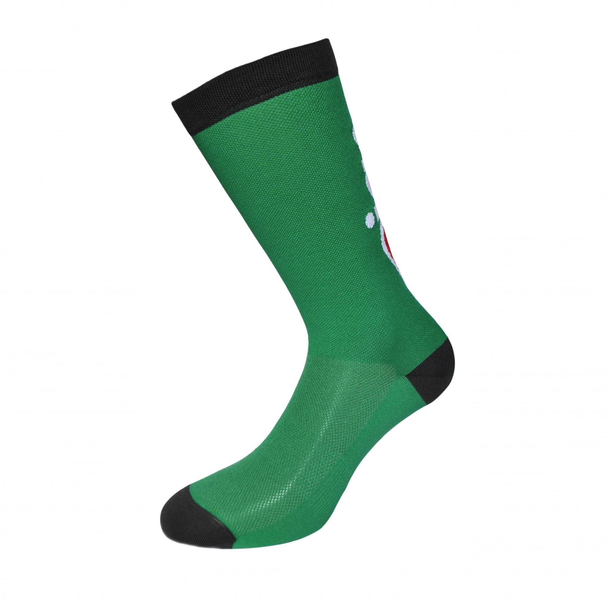 cinelli-ciao-green-calze-ciclismo-unisex-made-in-italy image 2
