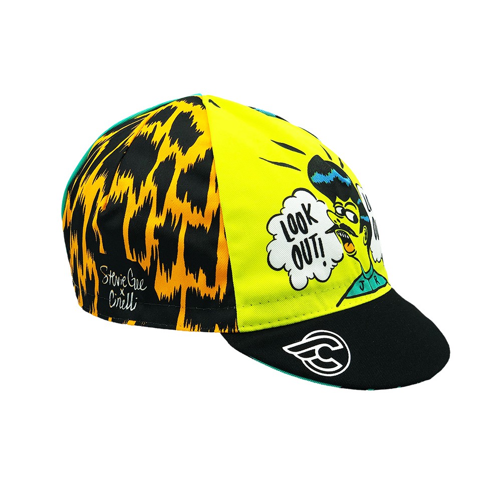 cinelli-stevie-gee-look-out-cappellino-ciclismo image 1