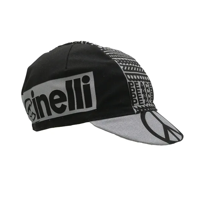 cinelli-peace-cappellino-ciclismo-nero image 1