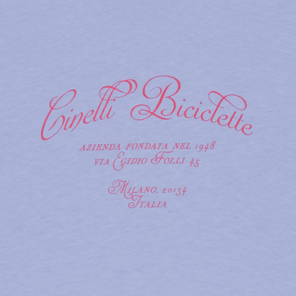 cinelli-t-shirt-via-folli-blue-t-shirt-in-cotone-organico-pesante image 2