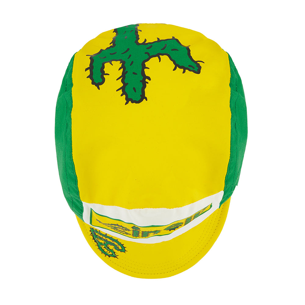 cinelli-explorer-cappellino-cactus-giallo-bianco image 4