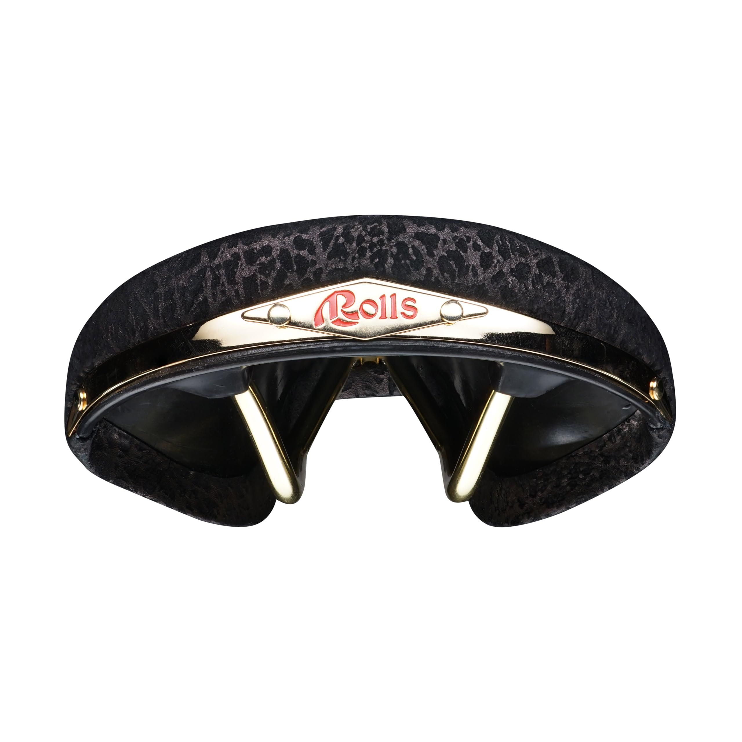 selle-san-marco-rolls-sella-bici-vintage-bottega-pelle-l1-nero-oro image 4