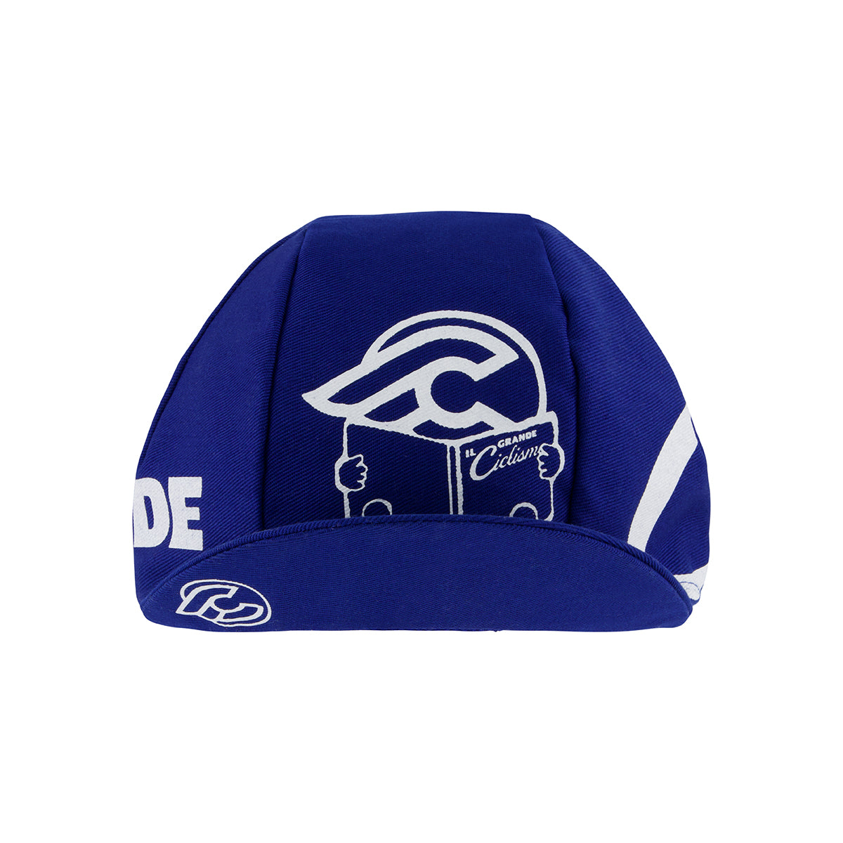 cinelli-cap-cultura-blue-cappellino-ciclismo-made-in-italy image 3