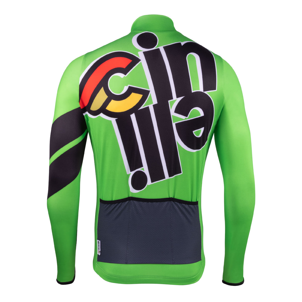 cinelli-tempo-nemo-maglia-manica-lunga-invernale-verde-slime image 2